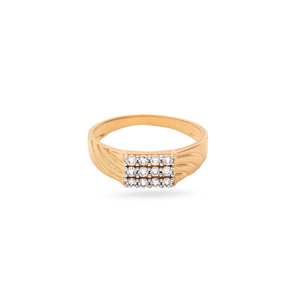 Mia by Tanishq 14KT Rose Gold and Diamond Ring for Women : Amazon.in:  Fashion