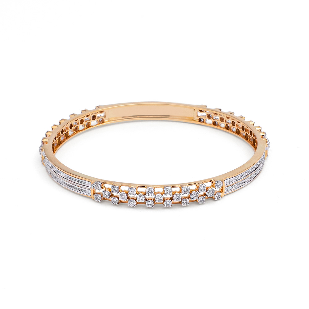 Buy Sparkle with Grace Bangle at Best Price | Tanishq US