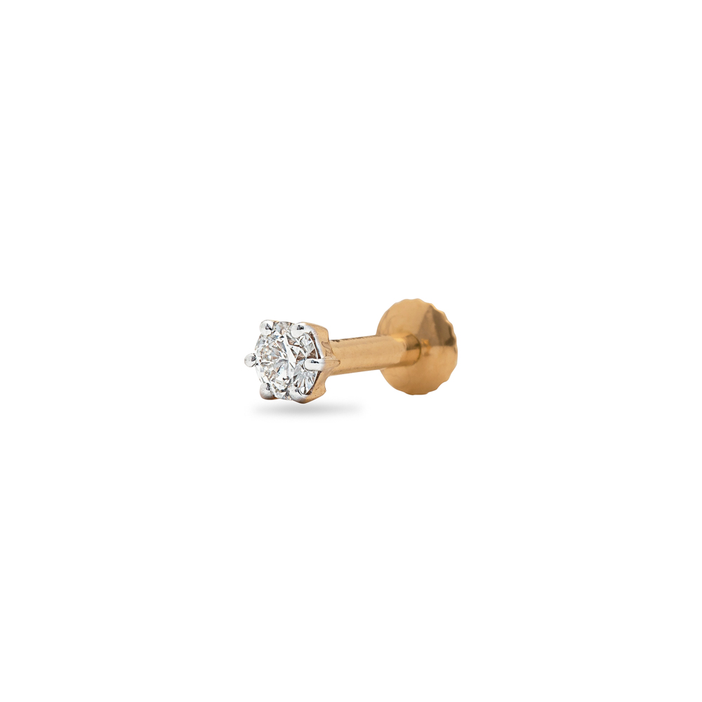 Buy Dazzling Solitaire Nose Pin at Best Price | Tanishq US