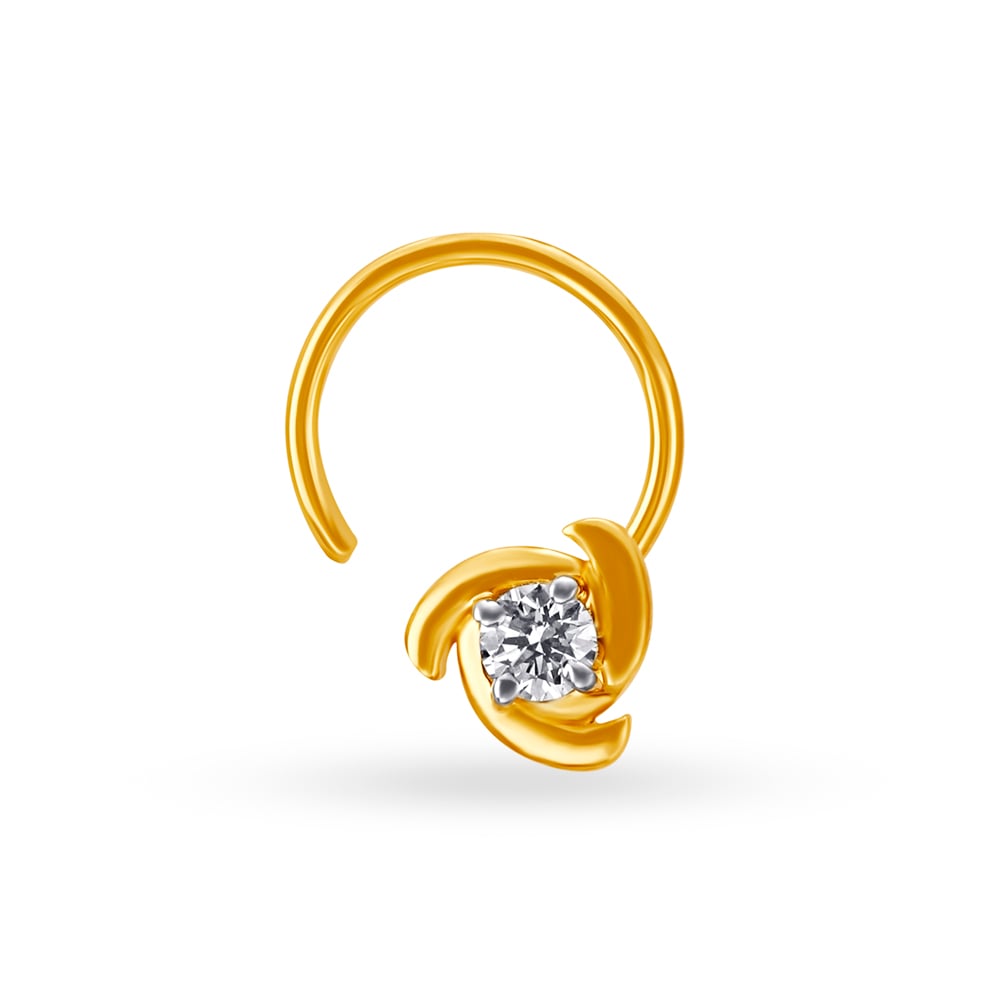 Buy Charming Diamond Nose Pin at Best Price | Tanishq US