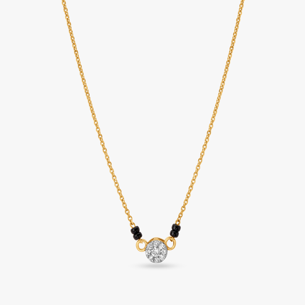 Diamond mini shops mangalsutra