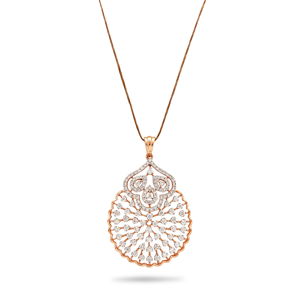 Buy Blush Brilliance Pendant at Best Price | Tanishq US