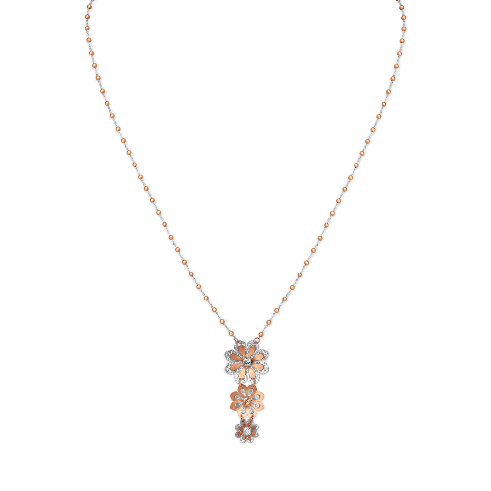 Buy Ravishing Floral Gold Chain at Best Price | Tanishq US